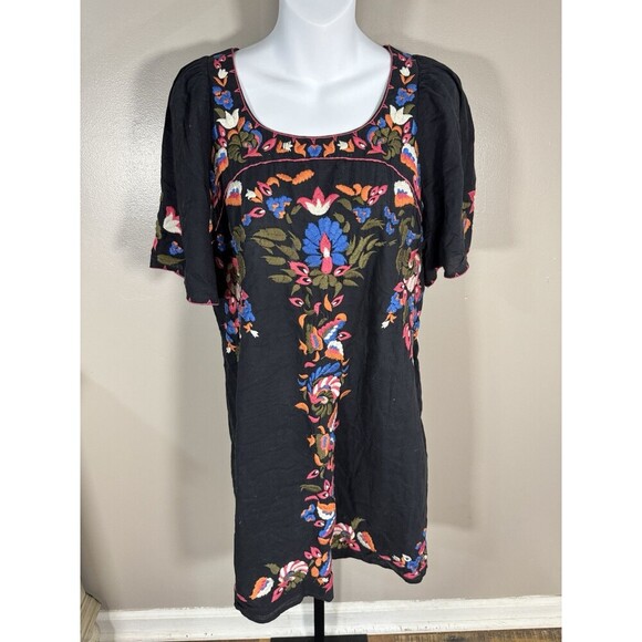 French Connection Women's Embroidered Details Dress Size 10 - Picture 1 of 7